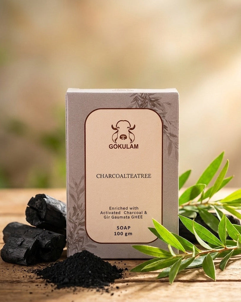 Charcoal Teatree Soap 100gm
