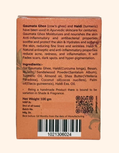 Ghee haldi soap