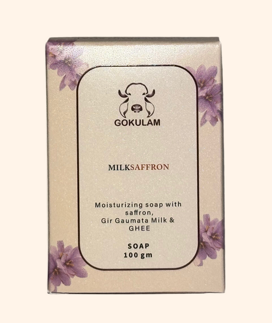 Milk Saffron Soap