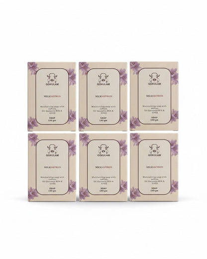 Milk Saffron Soap Bundle