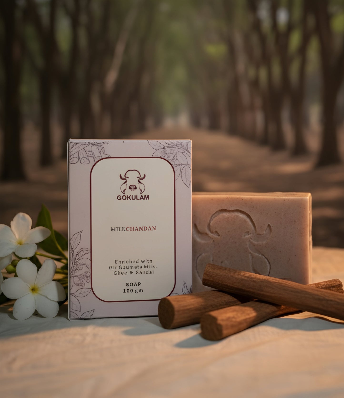 Milk Chandan Soap