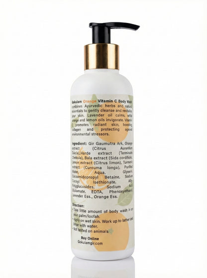 Orange Vitamin-C Body Wash