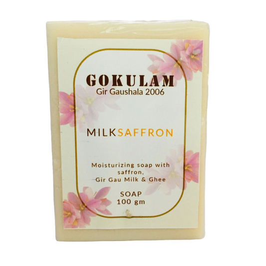 Milk Saffron Soap